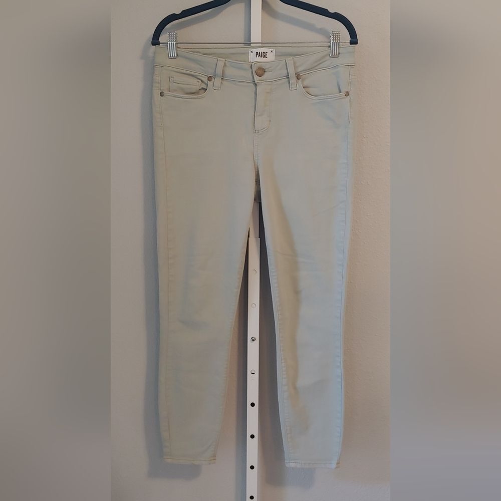 Paige Verdugo Crop/Ankle Jeans Sz 29